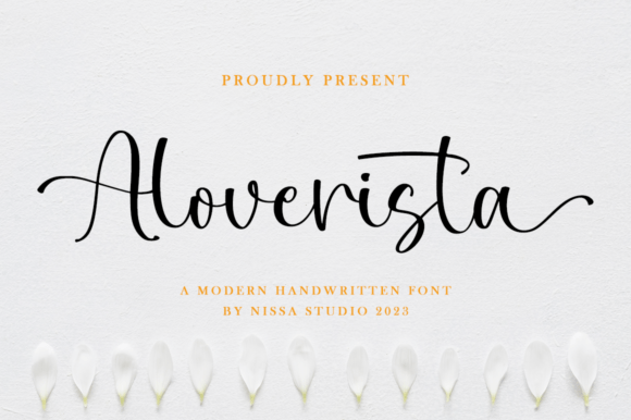 Aloverista Font: A Touch of Elegance for Your Handmade Creations
