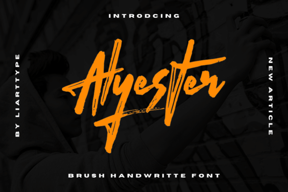Alyester: A Handwritten Font for Business Branding