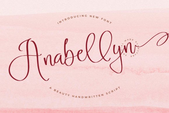 Anabellyn: A Script Font for Digital Marketing