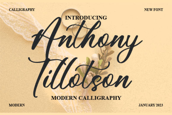 Anthony Tillotson: A Font for Business Magic