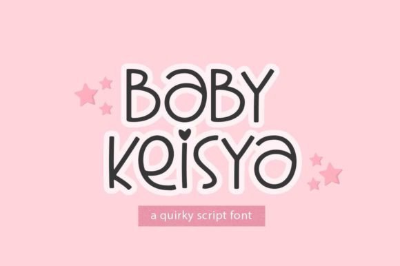 Baby Keisya: A Script Font for Real-World Design