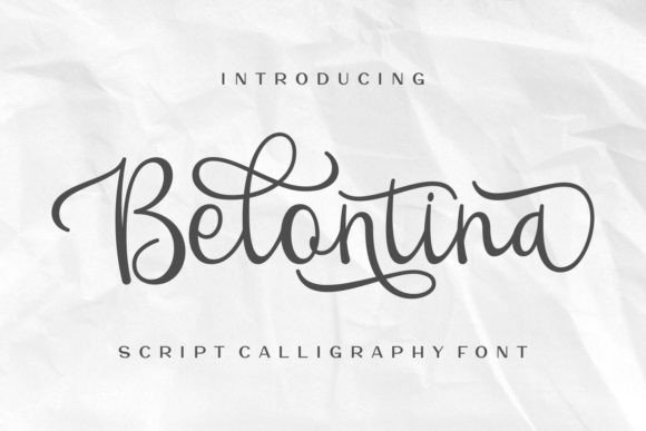 Belontina Font: A Script Typeface That Elevates Brand Messaging