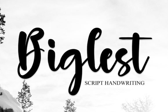 Biglest: A Stylish Script Font for Business
