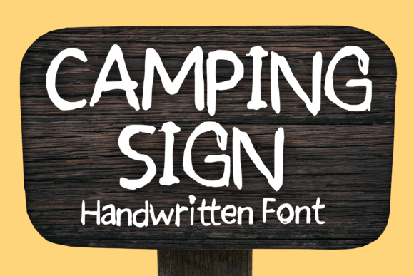 Camping Sign: A Playful Script for Creative Projects