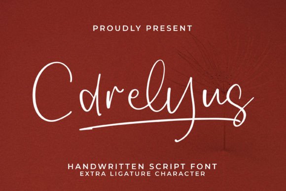 Carelyus: A Script Font with a Quiet Elegance