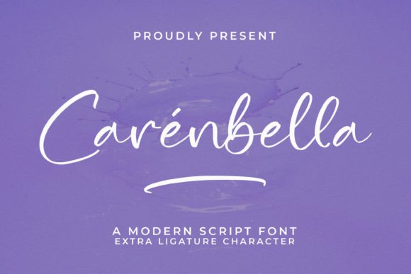 Carenbella: A Script Font for Web Design