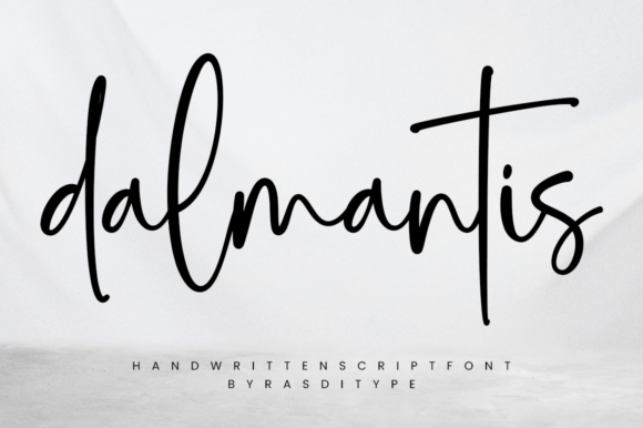 Dalmantis: A Script Font for Elegant Branding