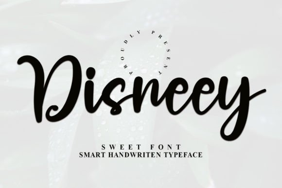 Disneey Font: Elegant Script for Business