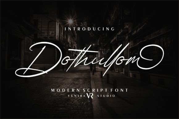 Dothullom: Elegant Script Font