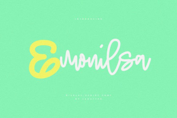 Emonilsa Font: A Playful Typeface That Elevates Your Campaign