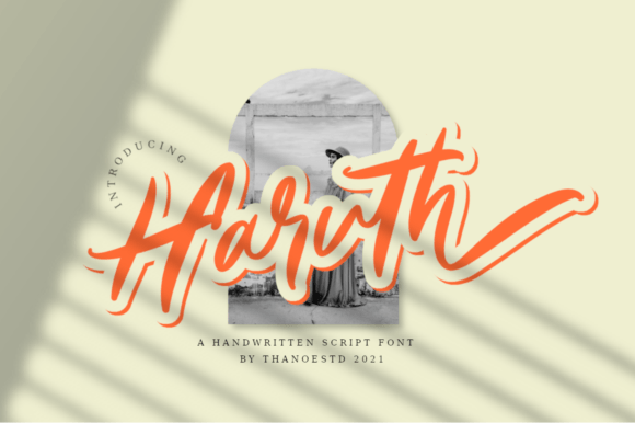 Haruth: A Handwritten Font for Business Magic