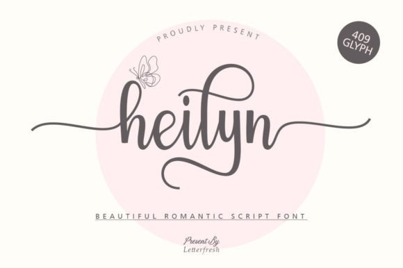Heilyn: A Dazzling Script Font