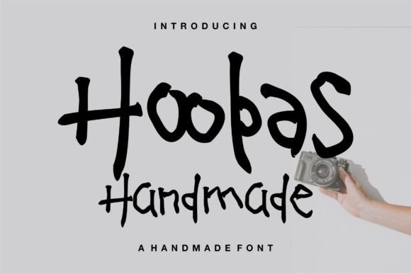 Hoobas: A Creative Script Font for Bold Branding