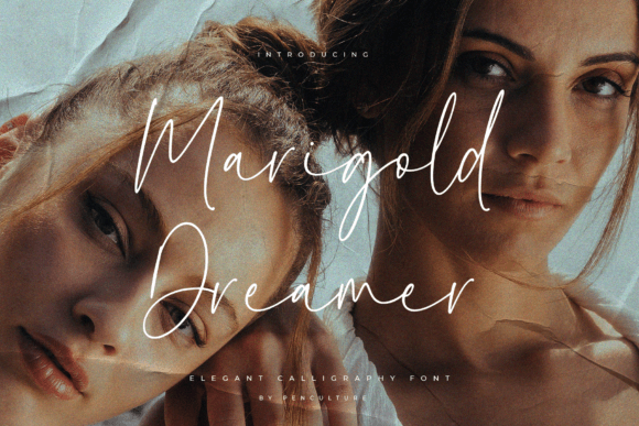 Marigold Dreamer: A Handwritten Script Font for Modern Web Design