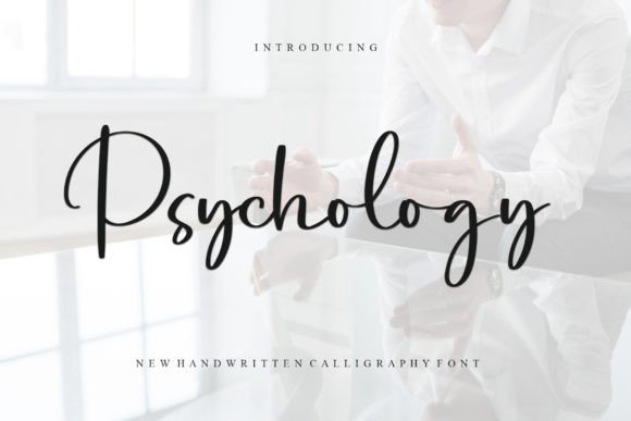 Psychology: A Script Font for Creative Branding