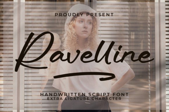 Ravelline: Handwritten Script Font