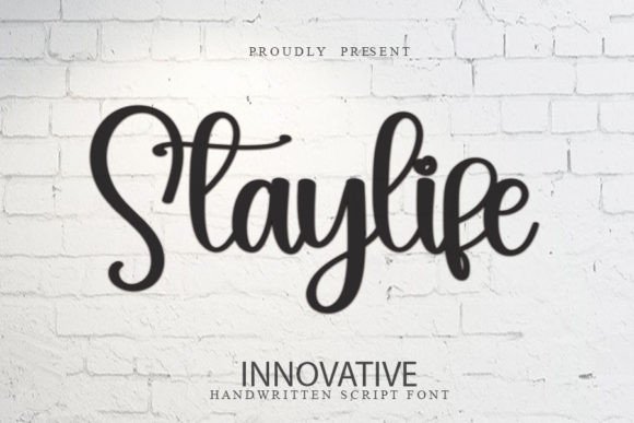 Staylife Font: A Script Typeface That Elevates Branding with Elegance
