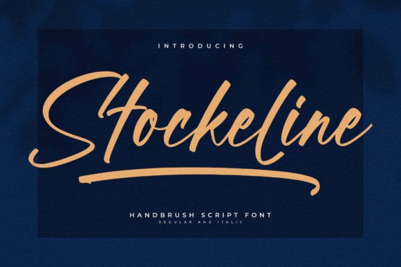 Stockeline Font: A Simple Script Typeface That Elevates My Brand