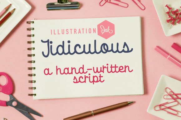 Tidiculous Font: A Playful Script for Memorable Marketing