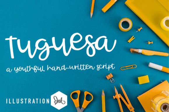 Tuguesa: A Playful Script Font for Creative Branding