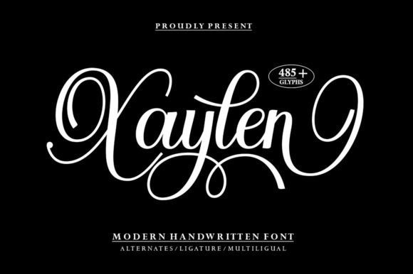 Xaylen Font: A Bold Script for Memorable Branding